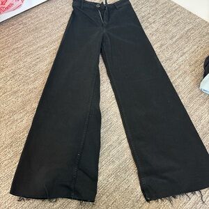 Zara Black Straight Leg Jeans